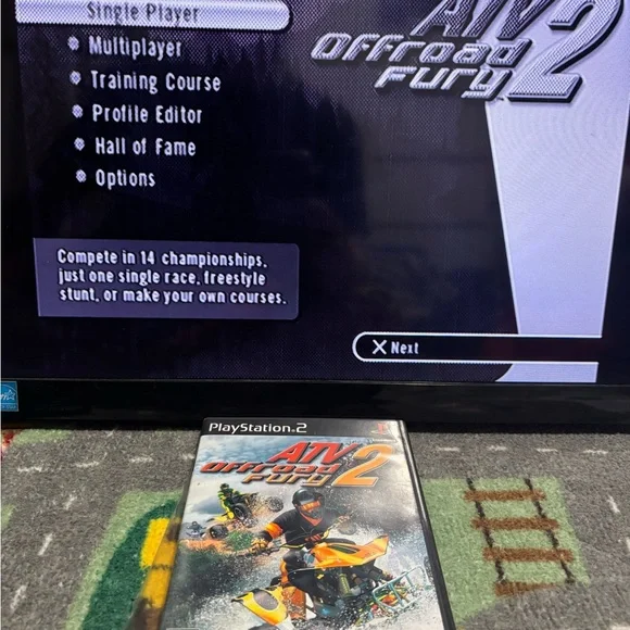 Ps2 console With 2 Controllers & 4 Games - Picture 10 of 10